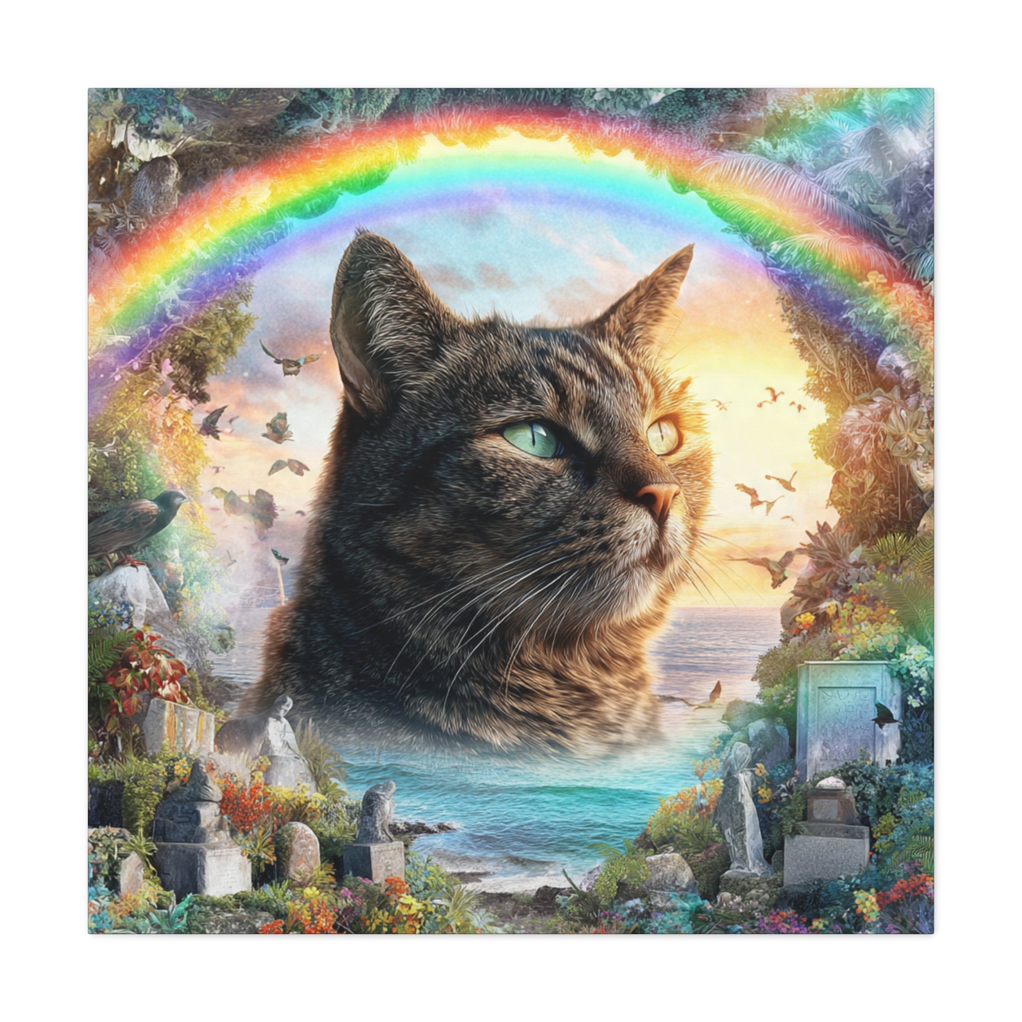Pet memorial canvas (Square)