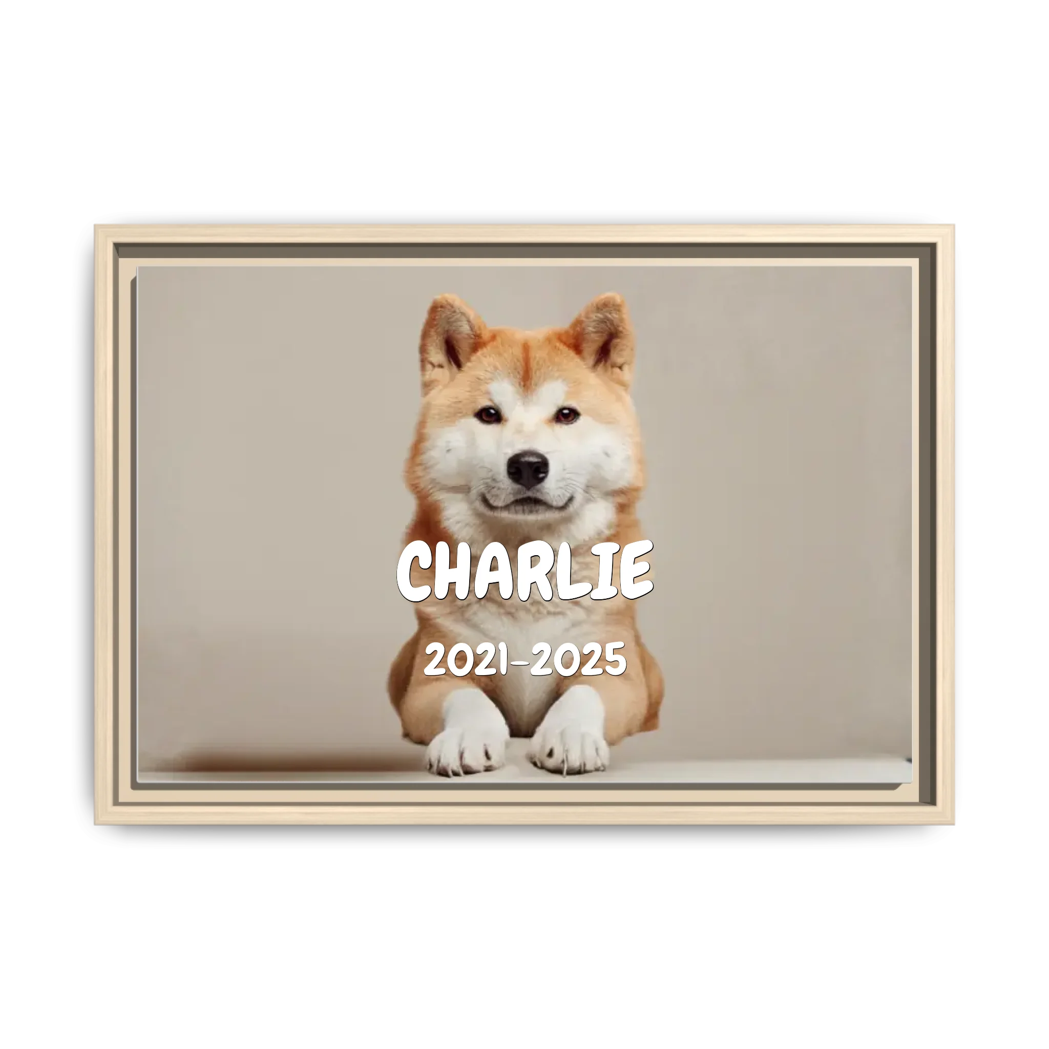 12″ x 18″  Natural, 1.25_