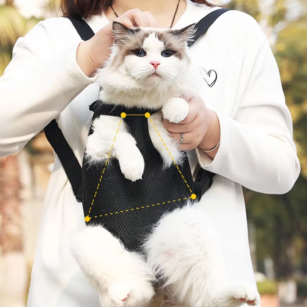 Pets Cat Bag Denim Pet Dog Backpack Outdoor Travel Cat Carrier Bag for Small Dogs Breathable Shoulder Puppy Kedi Carring Bags