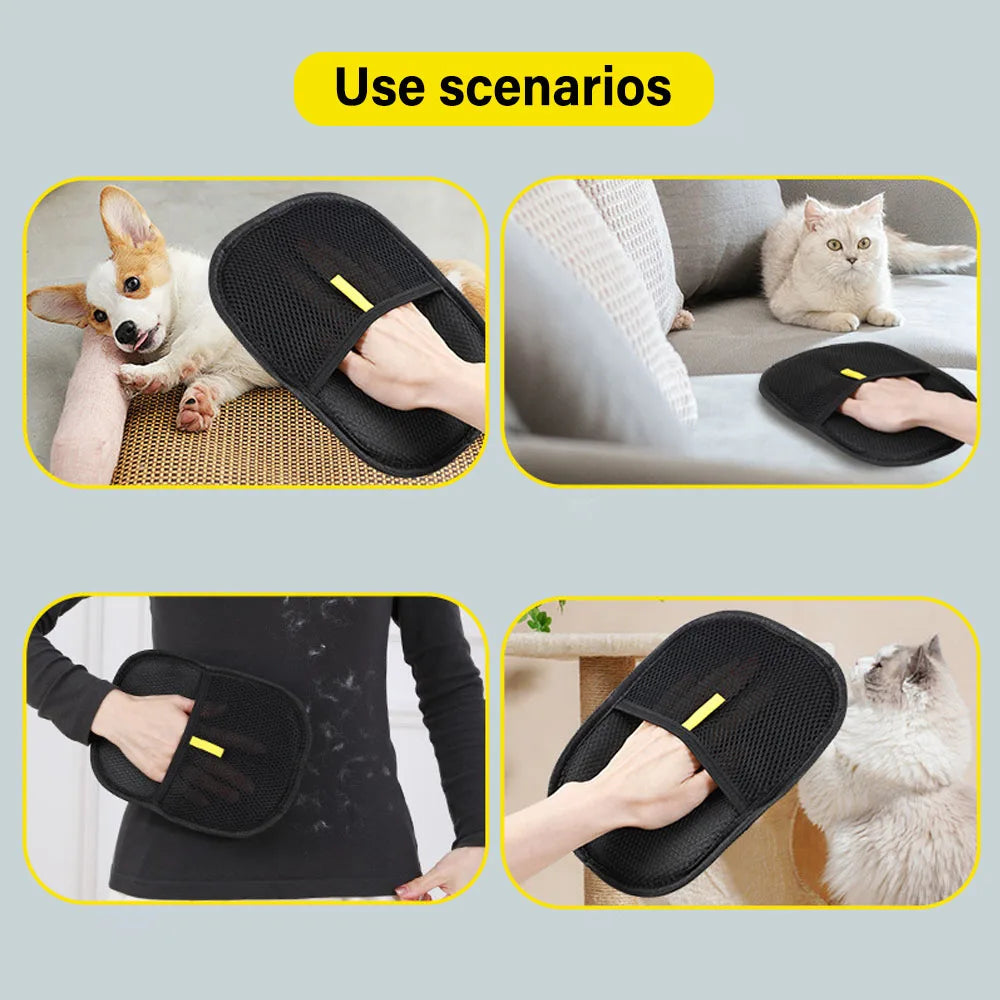 Pet Hair Removal Glove, Static-Free 