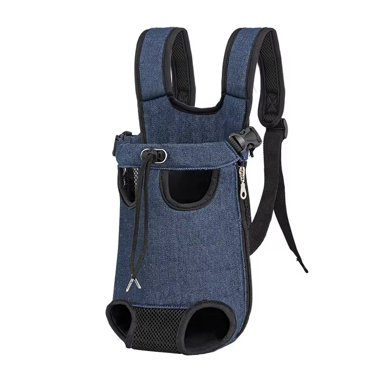 Pets Cat Bag Denim Pet Dog Backpack Outdoor Travel Cat Carrier Bag for Small Dogs Breathable Shoulder Puppy Kedi Carring Bags