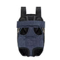 Pets Cat Bag Denim Pet Dog Backpack Outdoor Travel Cat Carrier Bag for Small Dogs Breathable Shoulder Puppy Kedi Carring Bags
