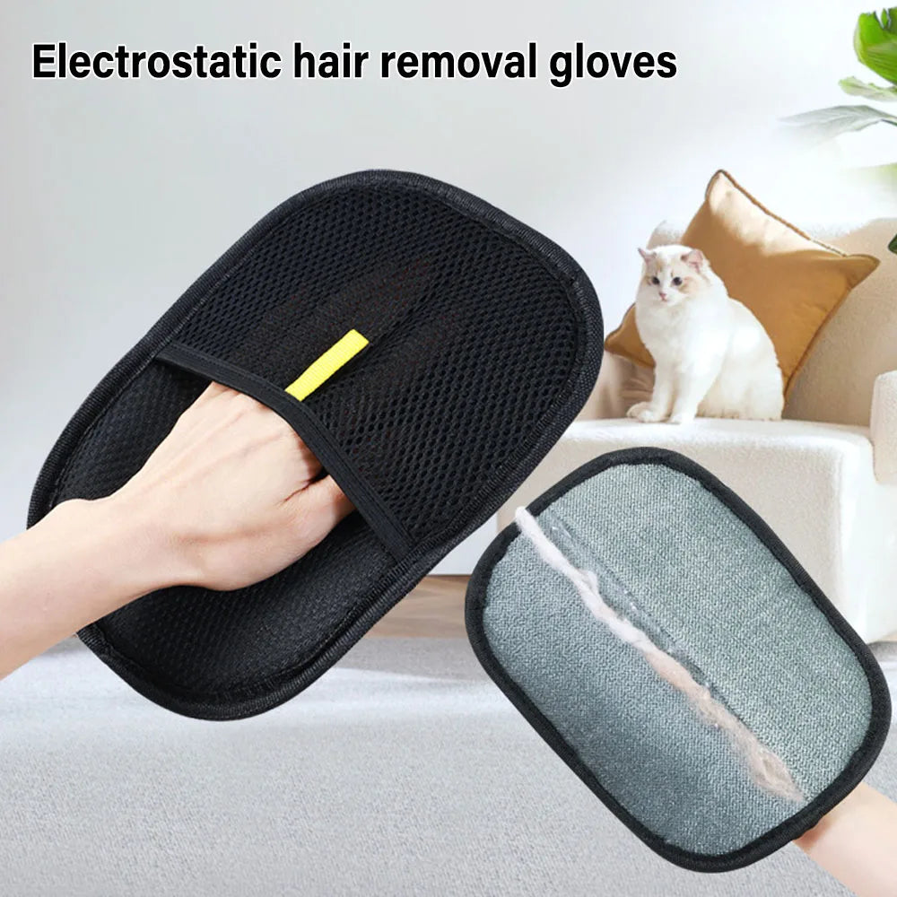 Pet Hair Removal Glove, Static-Free 