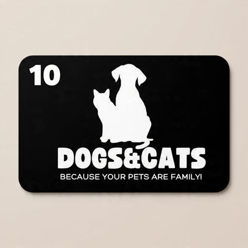 DOGS&CATS gift card